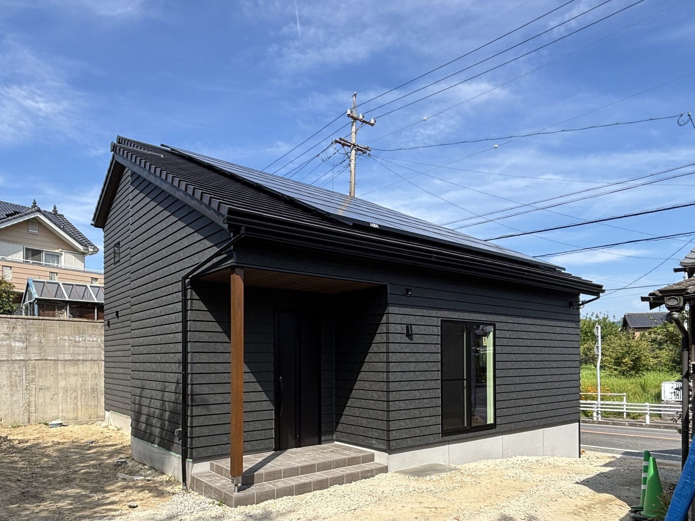 常滑市のM様邸の注文住宅の外観｜鎧張りの外壁｜イースタイルホーム施工