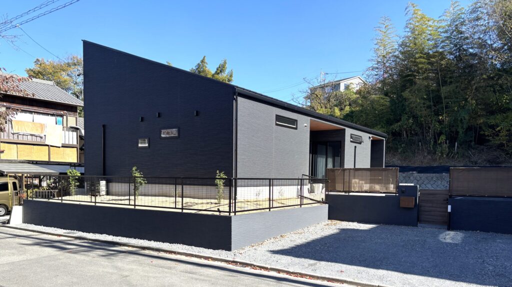 知多市のロフト付き平屋注文住宅の外観